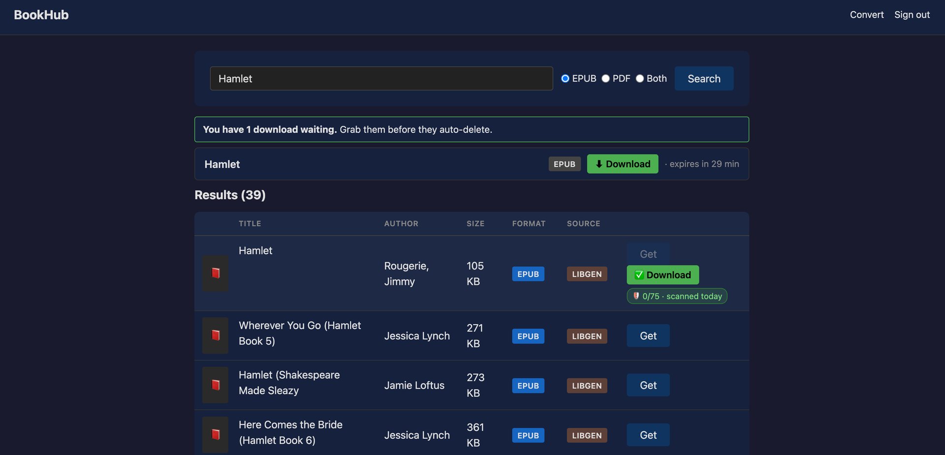 BookHub | Pesquisa de Livros Self-Hosted com VirusTotal e gVisor